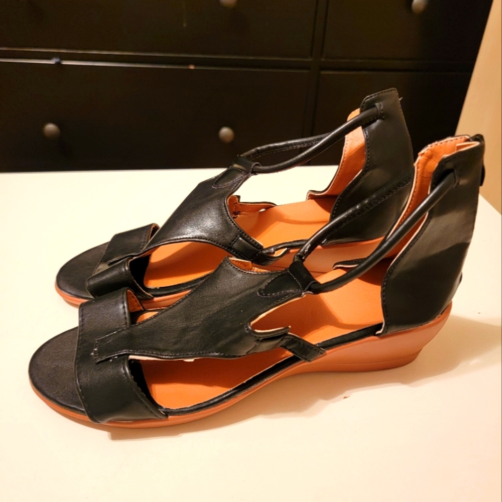 black heels